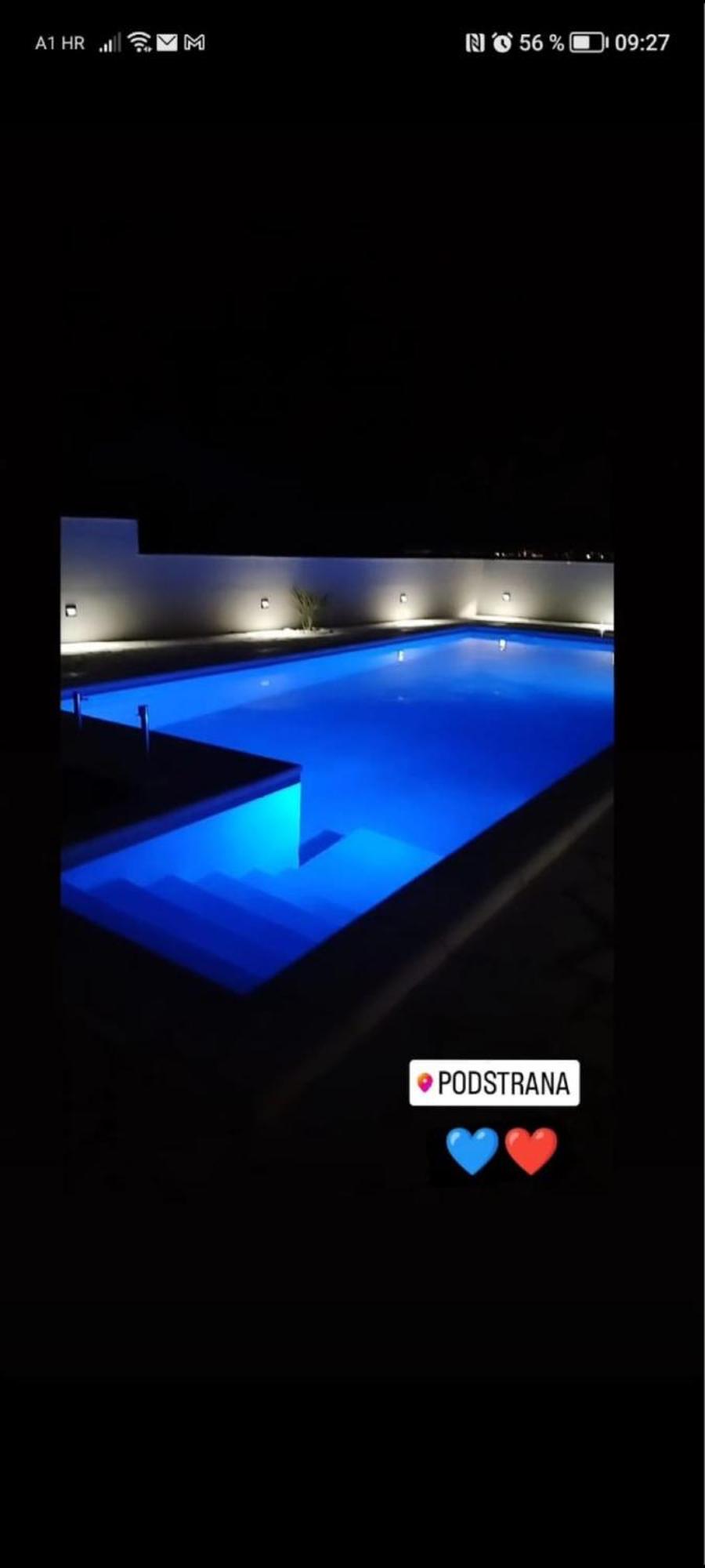 Villa Ana Perfect For Families With Kids And Groups,House With Heated Pool 포드스트라나 외부 사진