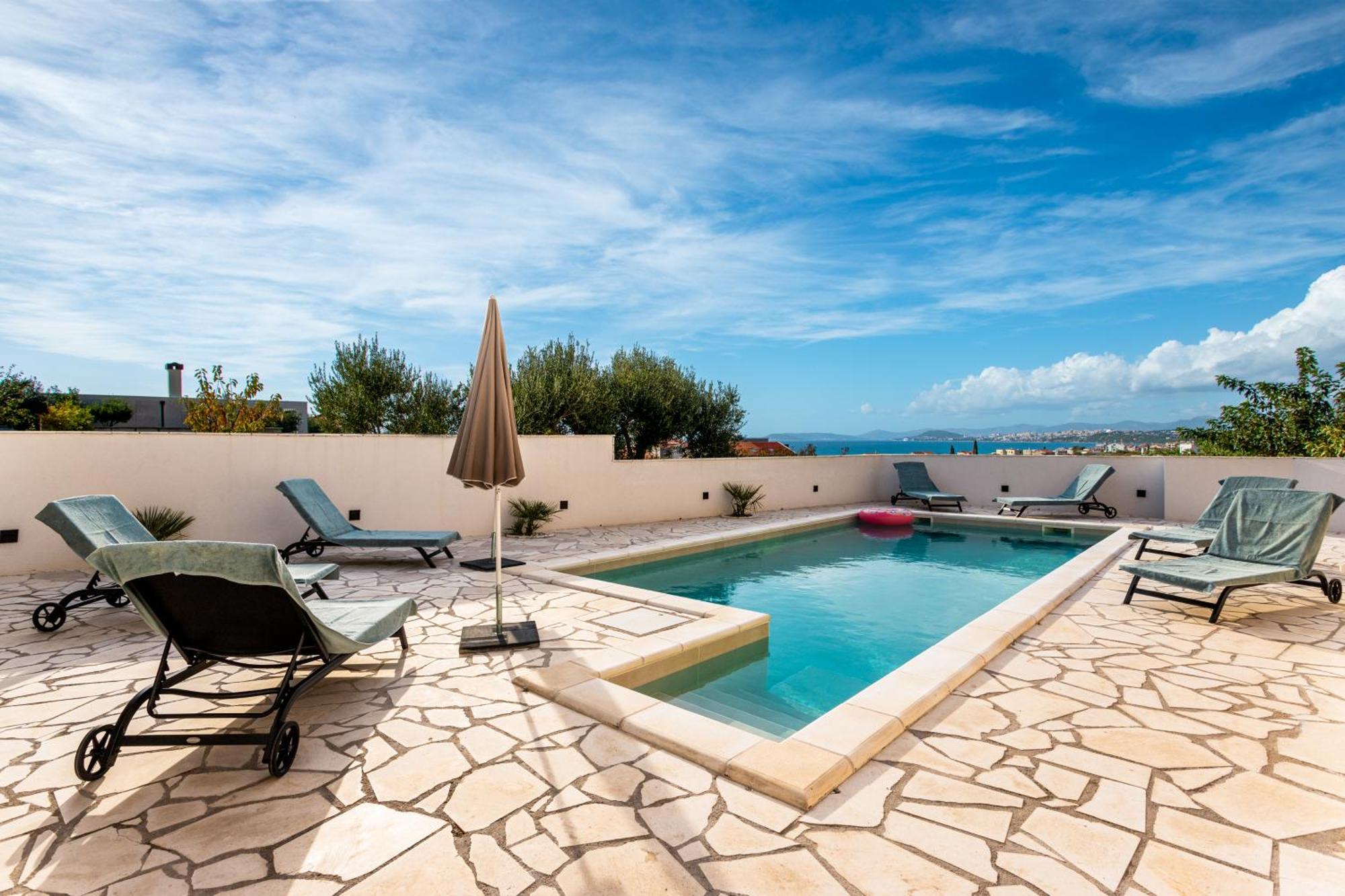 Villa Ana Perfect For Families With Kids And Groups,House With Heated Pool 포드스트라나 외부 사진